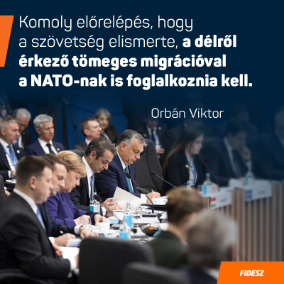 A NATO először mondta ki, hogy a délről érkező tömeges migráció biztonsági kihívást …