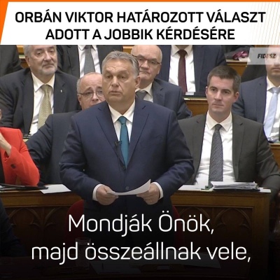 „Orbán Viktor határozott választ adott a Jobbik kérdésére” megtekintése