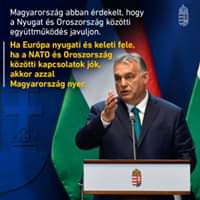 Magyarország abban érdekelt, hogy a Nyugat és Oroszország közötti együttműködés javu…