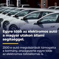 Egyre több az elektromos autó a magyar utakon állami segítséggel. 2500 e-autó megvás…