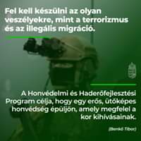 Fel kell készülni az olyan veszélyekre, mint a terrorizmus és az illegális migráció….