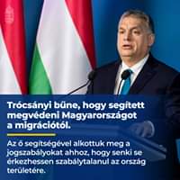 Trócsányi László segített megvédeni Magyarországot a migrációtól.