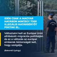 Idén csak a magyar határon mintegy 7300 illegális határsértőt fogtak el. Változtatni…