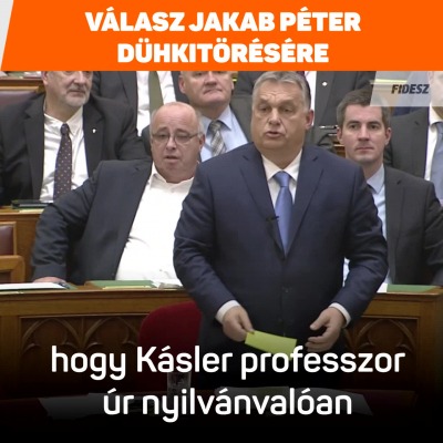 „Válasz Jakab Péter dühkitörésére” megtekintése