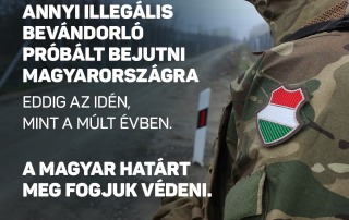 Míg tavaly 6 ezer, addig az idén már mintegy 13 ezer illegális migránst tartóztattak…