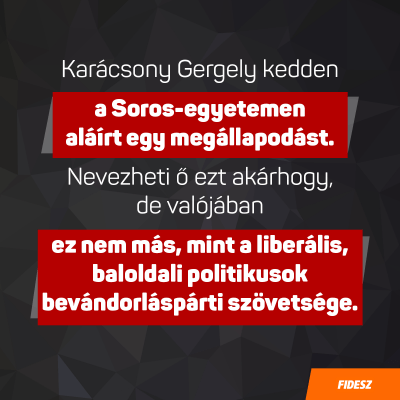 A Karácsony Gergely főpolgármester által a Soros-egyetemen aláírt megállapodás nem m…