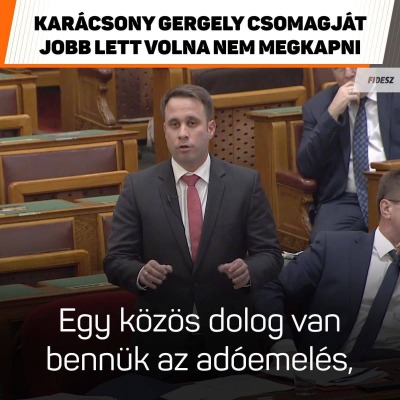 „Karácsony Gergely csomagját jobb lett volna nem megkapni” megtekintése