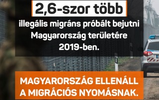 Tavaly 2018-hoz képest 2,6-szor több illegális migráns próbált bejutni Magyarország …