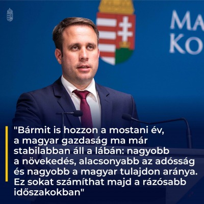 A magyar gazdaság ma már erősebben áll a lábán. Ez sokat számíthat a jövőben.