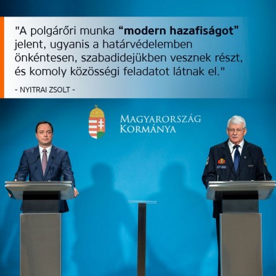 A polgárőrök a kormány stratégiai partnerei. Részt vesznek a határvédelemben, ezzel …