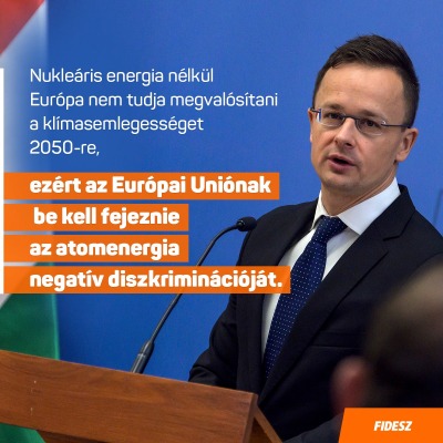 Az EU-nak egyenlő feltételeket kell biztosítania, sőt támogatnia is kell a nukleáris…