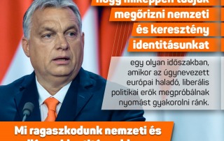 Európában az a fő kérdés, hogy miképpen tudjuk megőrizni nemzeti és keresztény ident…