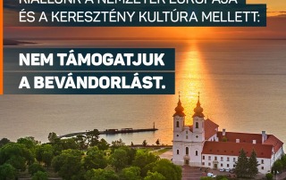 Kiállunk a nemzetek Európája és a keresztény kultúra mellett: