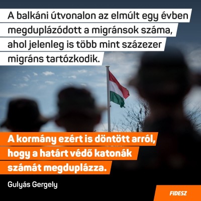 A balkáni útvonalon az elmúlt egy évben megduplázódott a migránsok száma, jelenleg i…