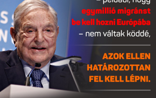 A Soros-terv célkitűzései – például, hogy egymillió migránst be kell hozni Európába …